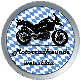 Motorradfreunde-weissblau