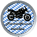 Motorradfreunde-weissblau