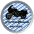 Motorradfreunde-weissblau