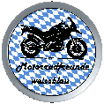 Motorradfreunde-weissblau