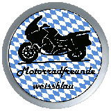 Motorradfreunde-weissblau