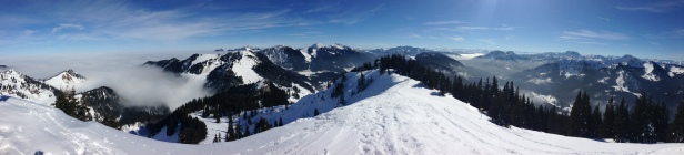 Winterwanderung am Spitzingsee
