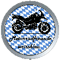 Motorradfreunde-weissblau